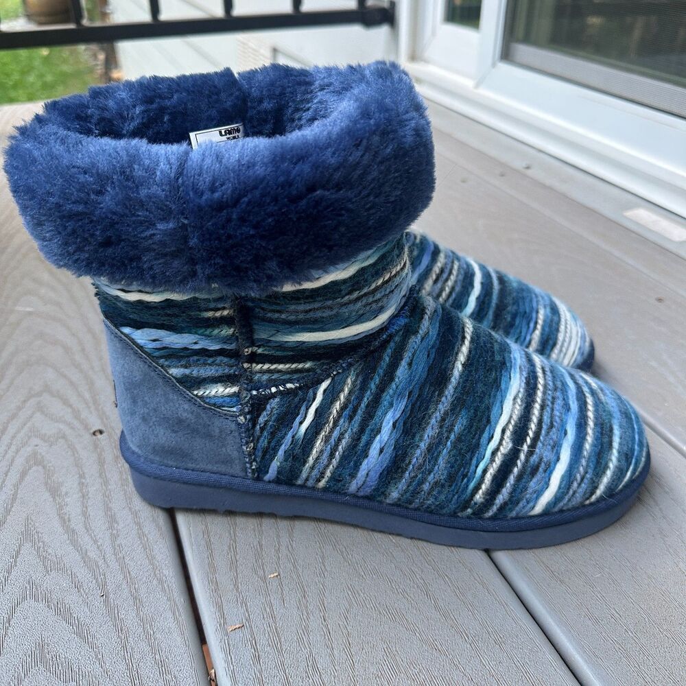 NEW Lamo Juarez Wool Blend Boots Size 9